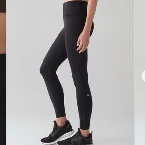 Lululemon Fast & Free 7/8 Pant size 2 in Black